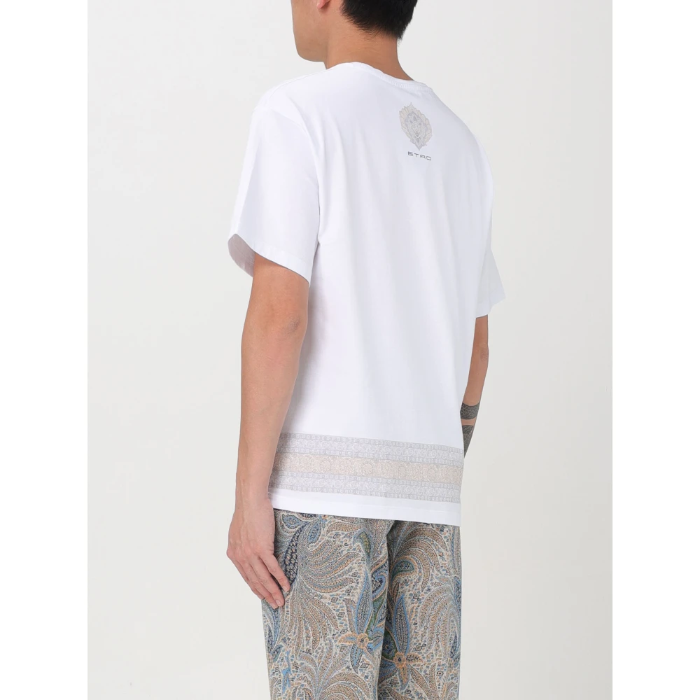 ETRO Soho T-shirt White Heren