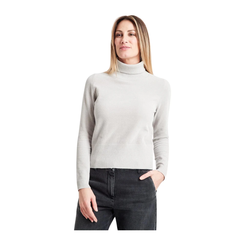 RRD Velvet Turtleneck Beige Dames