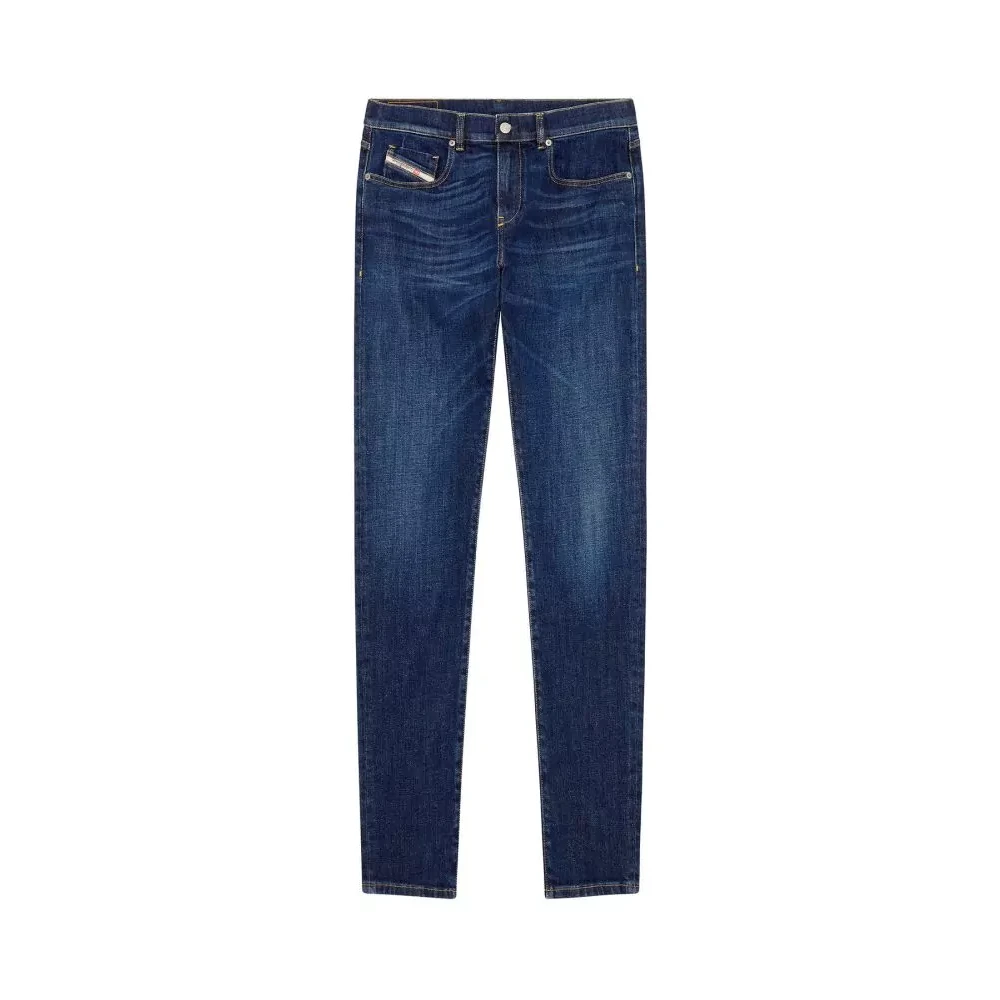 Slim Denim Stretch Jeans - Blå - Størrelse 29