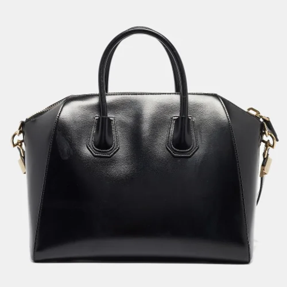 Givenchy Pre-owned Leather totes Black Dames