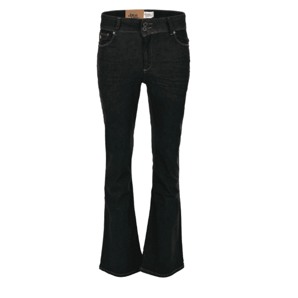DNM Pure Flare jeans in ebony blue denim Blue Dames