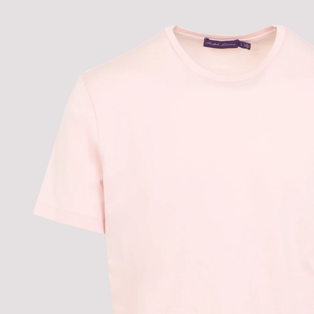 Ralph Lauren Herenkleding T-shirts Polo's Roze Paars Ss25 Pink Heren