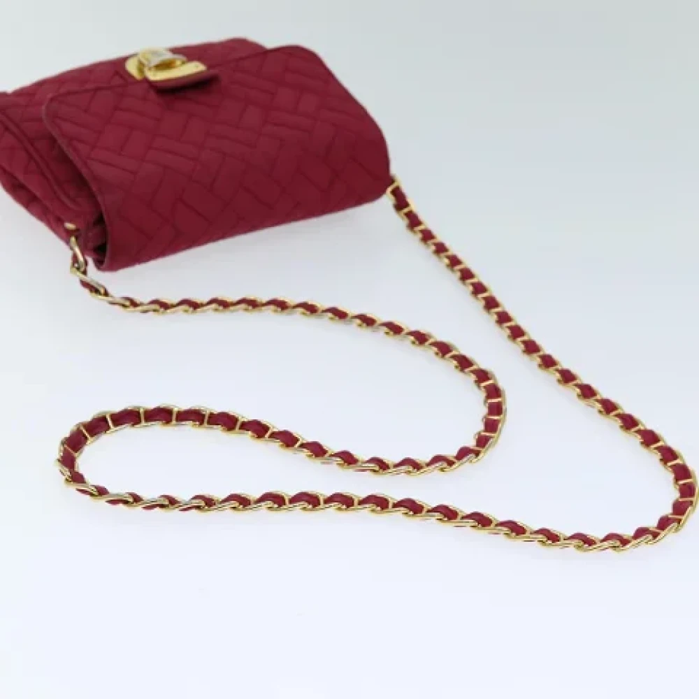Prada Vintage Pre-owned Nylon prada-bags Pink Dames