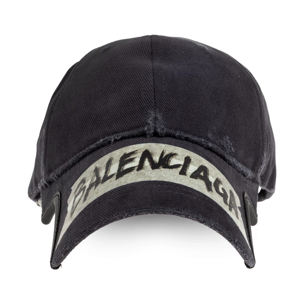 Balenciaga Blue Baseball Cap - Male - Hats & Caps - M - Accessories