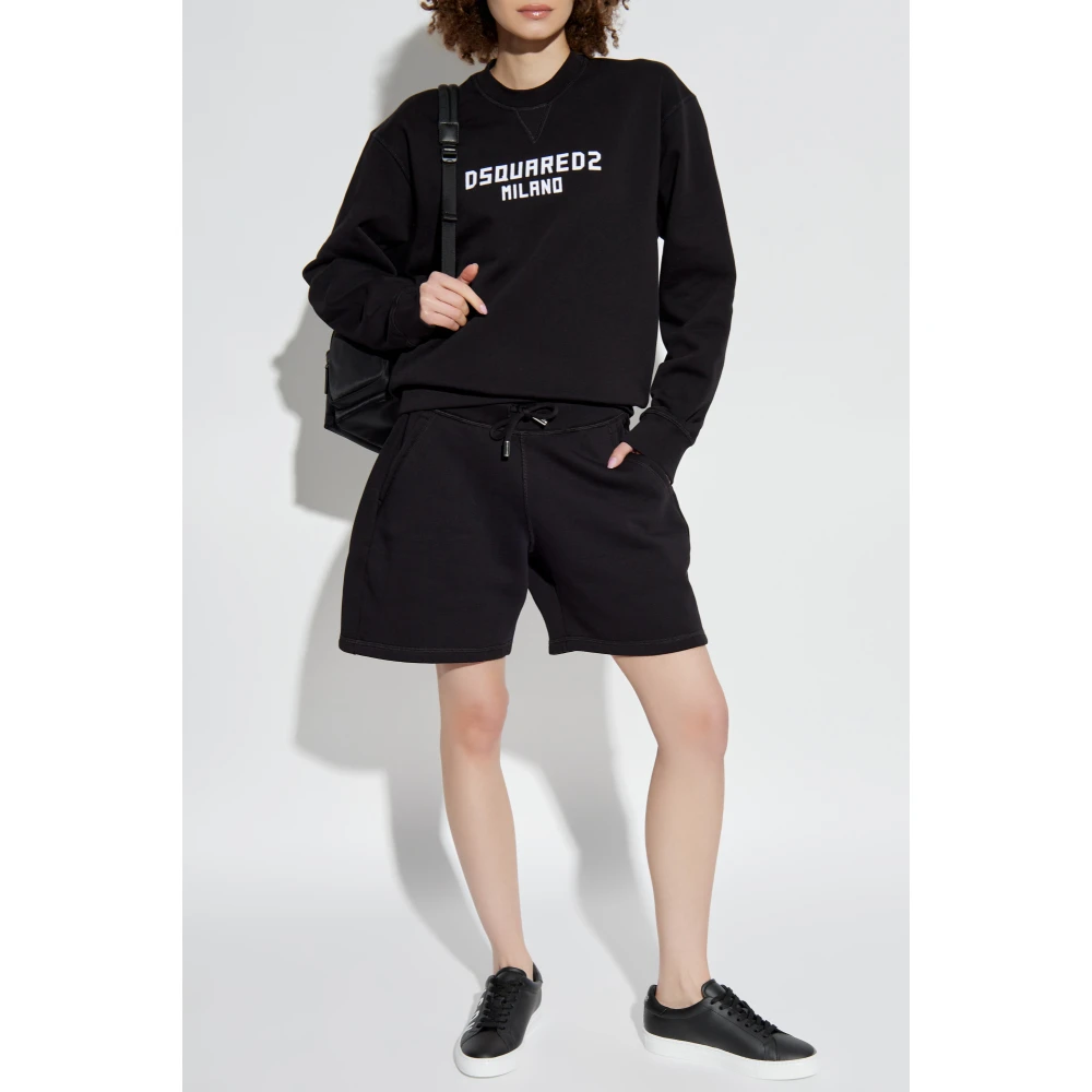 Dsquared2 Logo shorts Black Dames