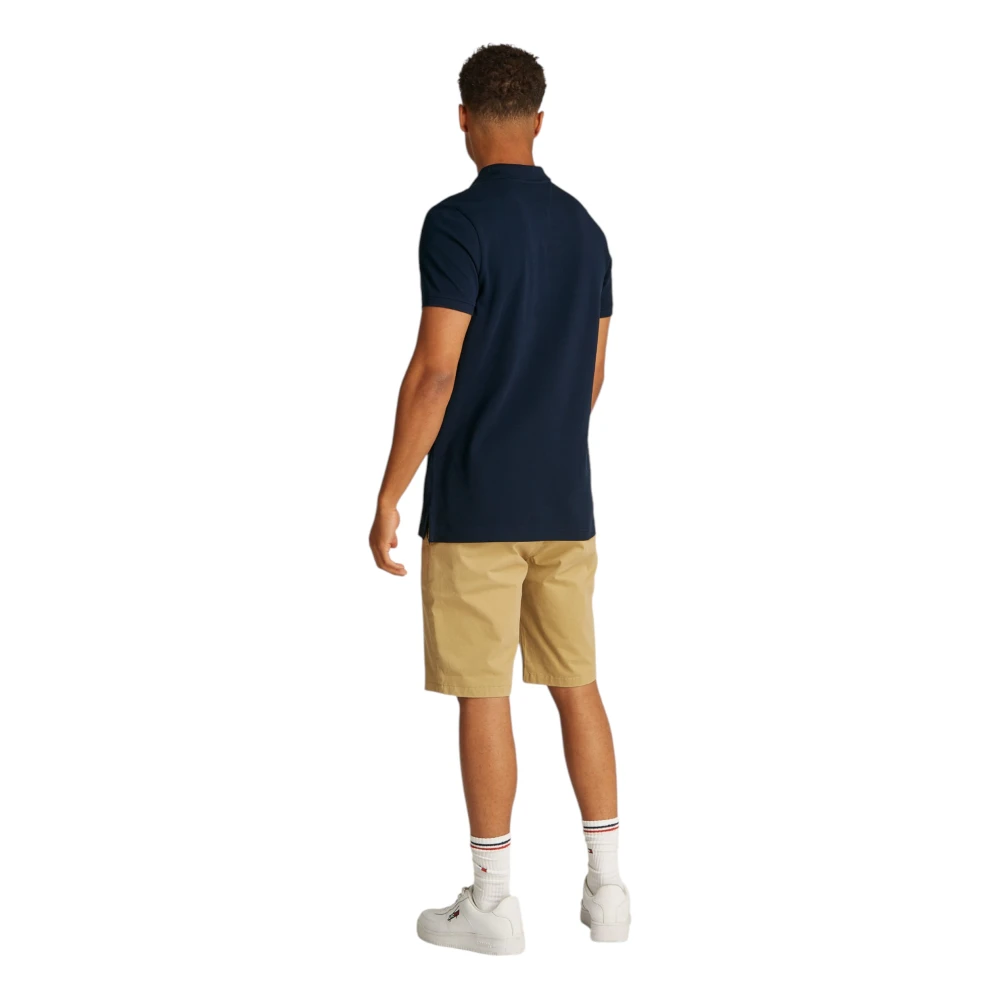 Tommy Jeans Katoenen Polo Shirt Collectie Blue Heren