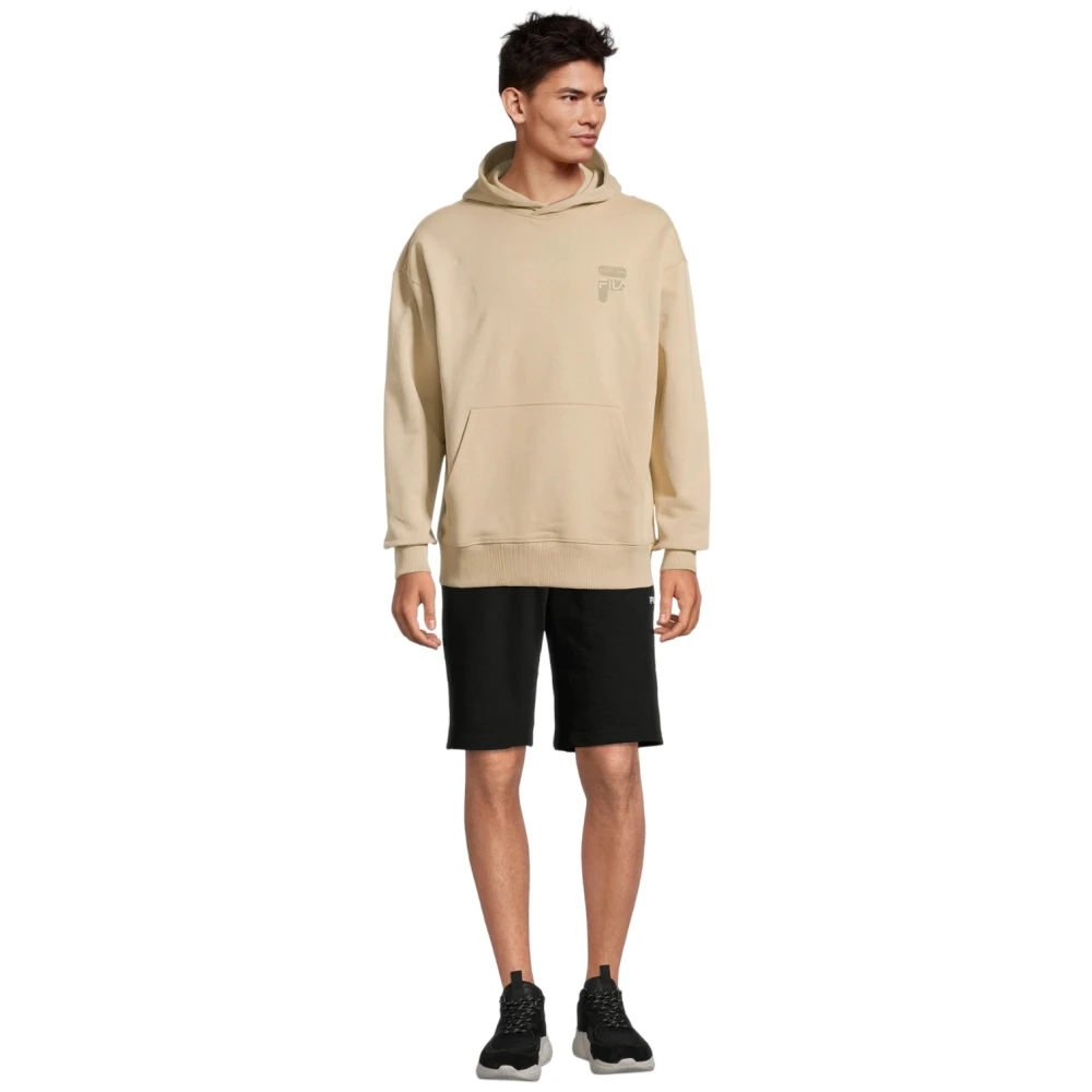 Fila Stijlvolle Hoodies voor Dagelijks Comfort Beige Heren