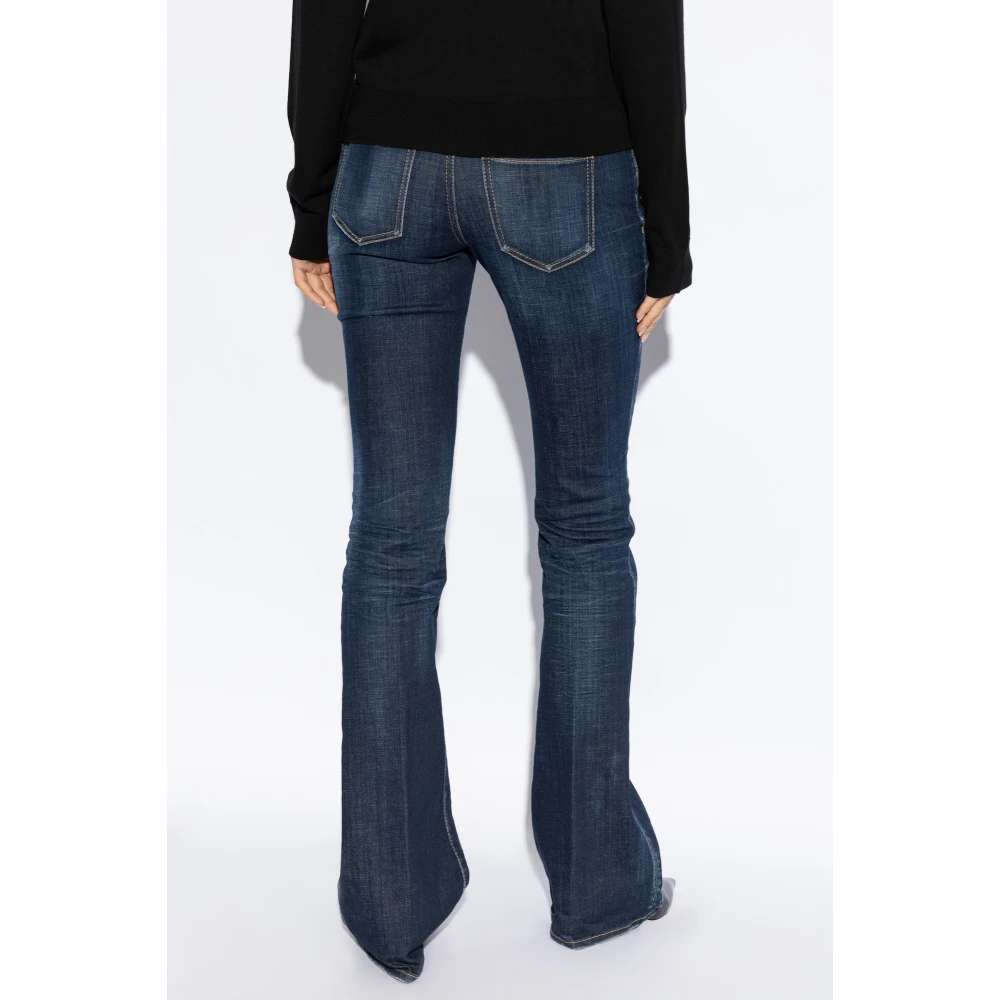 Dsquared2 Jeans Flare Blue Dames
