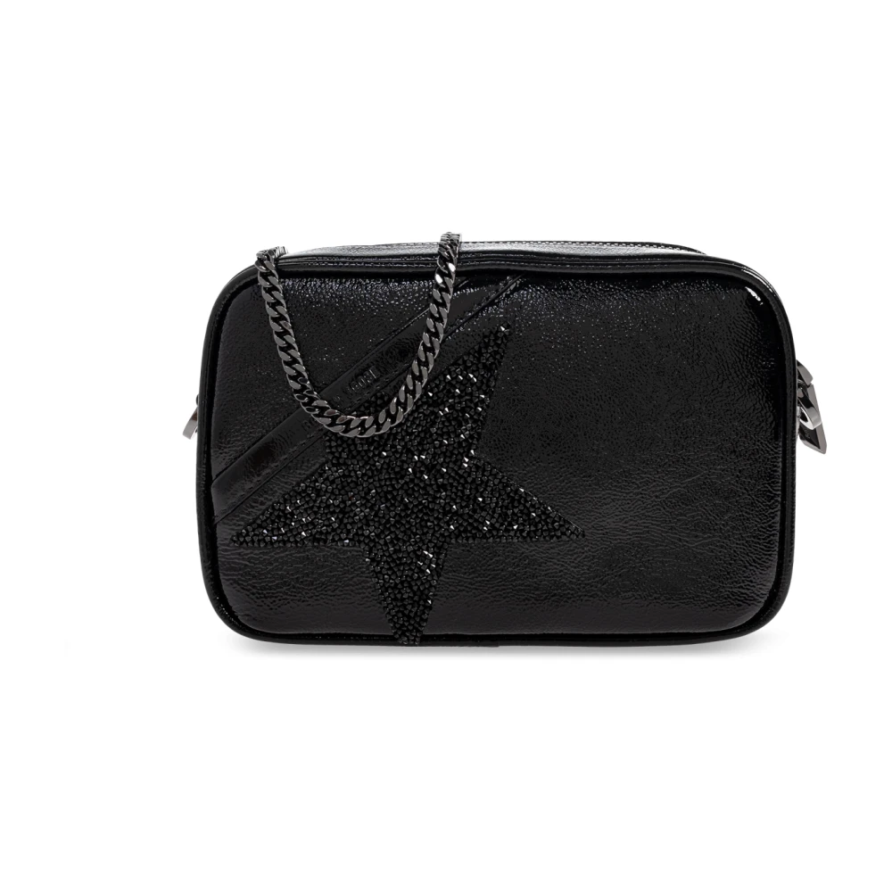 Golden Goose , Cross Body Bags, Female, Black, One Size, Mini Star Shoulder Bag
