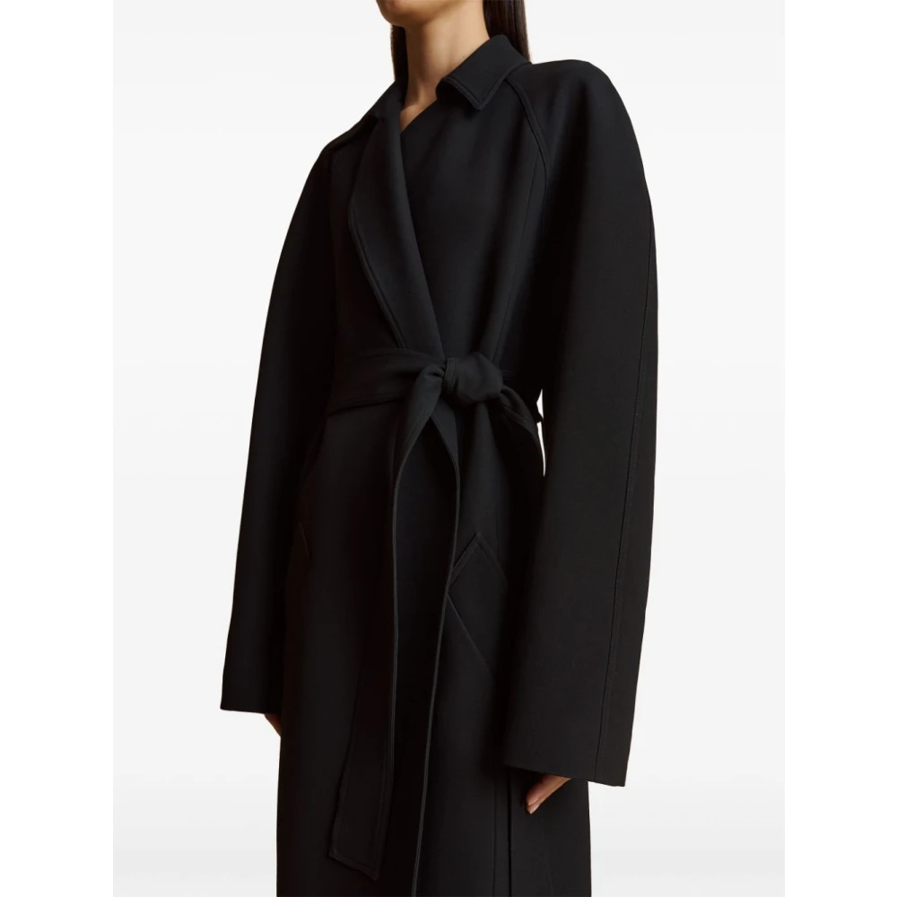 Khaite Stijlvolle Roth Coat in diverse kleuren Blue Dames