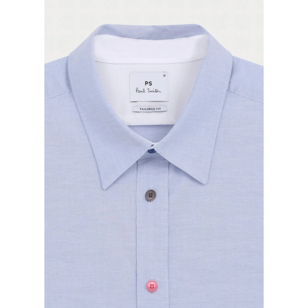 PS By Paul Smith Stijlvol Overhemd voor Mannen Blue Heren