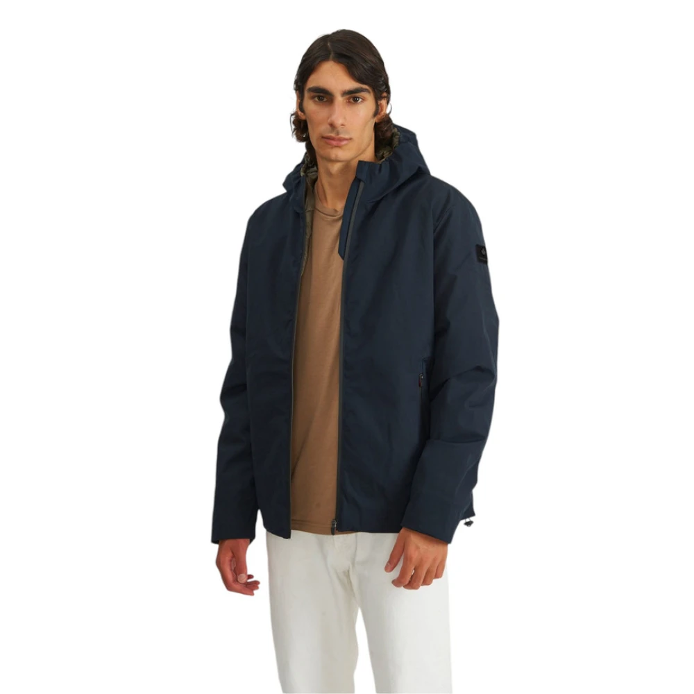Canadian Classics Korte Parka Jas Blue Heren