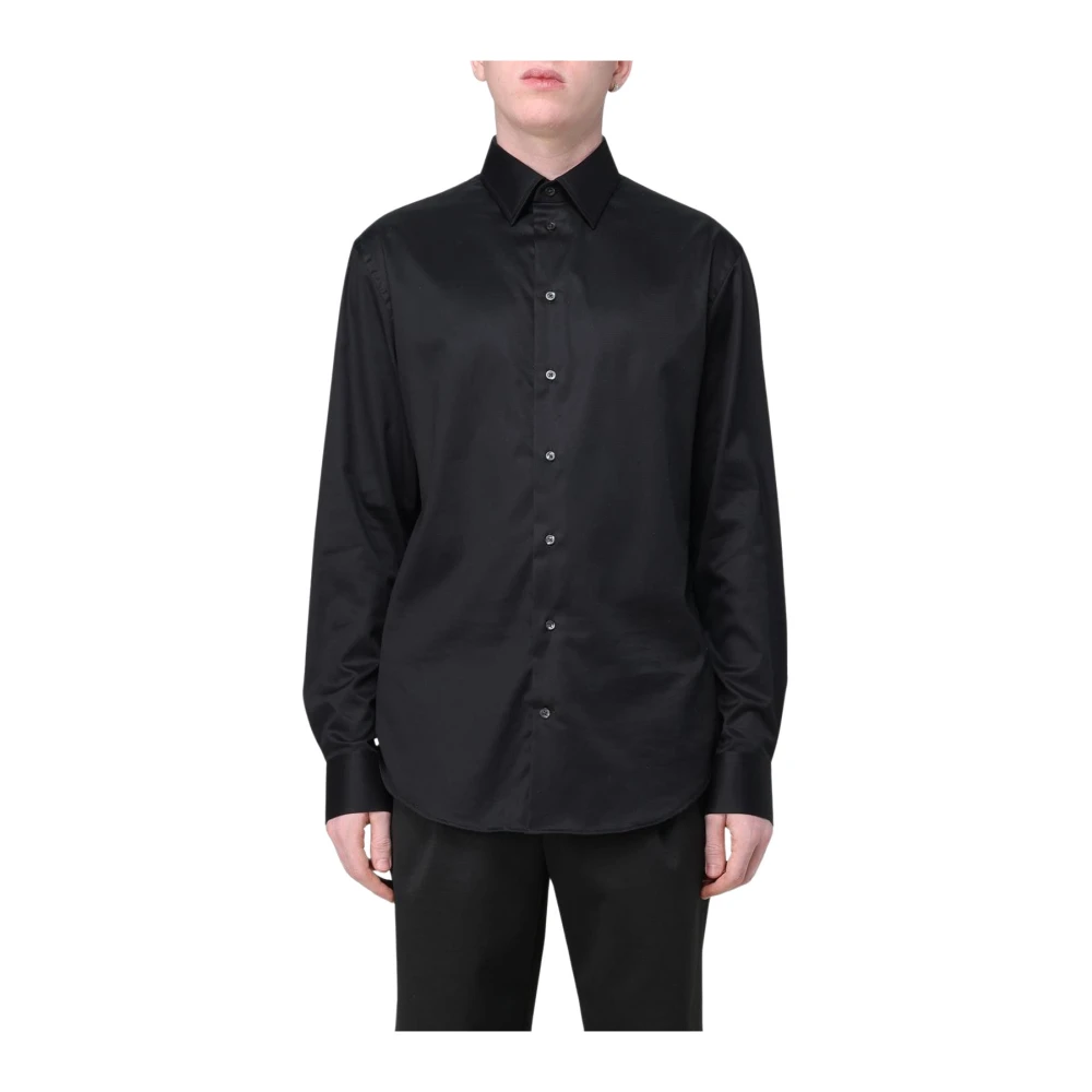 Emporio Armani Herren Schwarz Shirts, K, 2XLgröße: