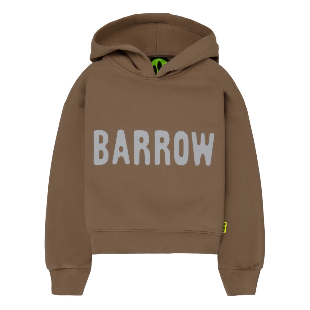 Barrow Barn Felpa Bokstäver Brown, Unisex