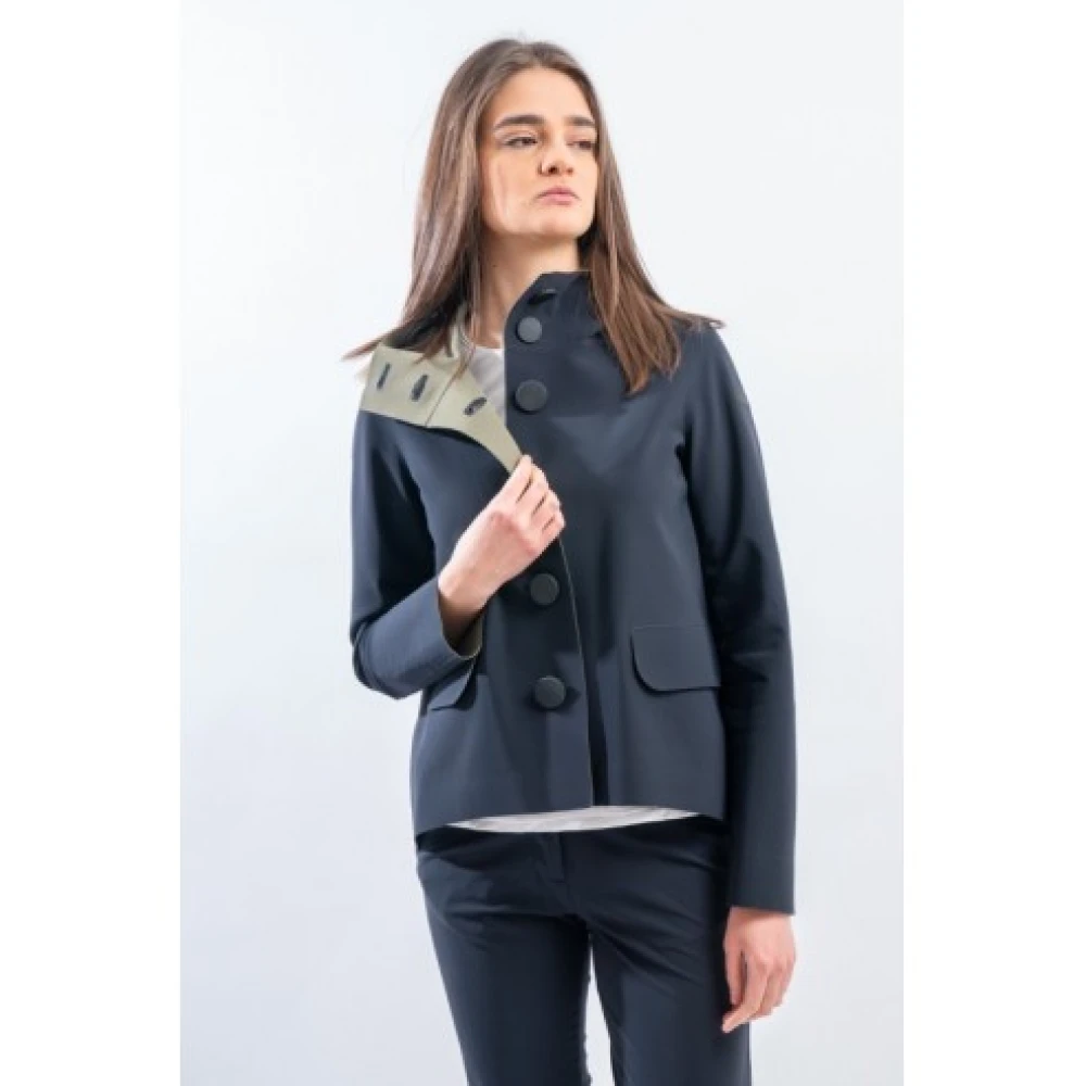 RRD Summer Color Hood JKT Wom Blue Dames