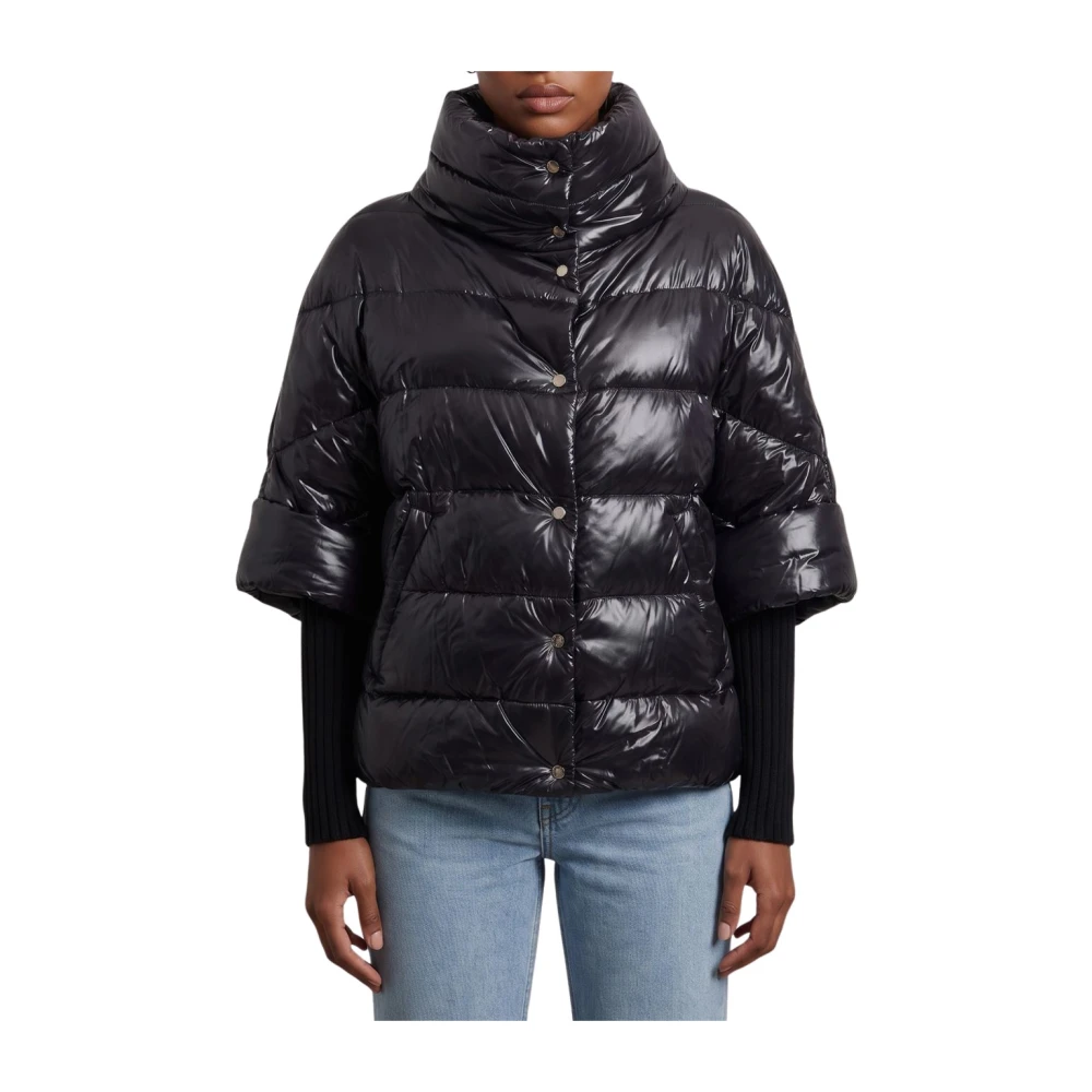 Herno Donna Nero - Piumino - Jackets - L