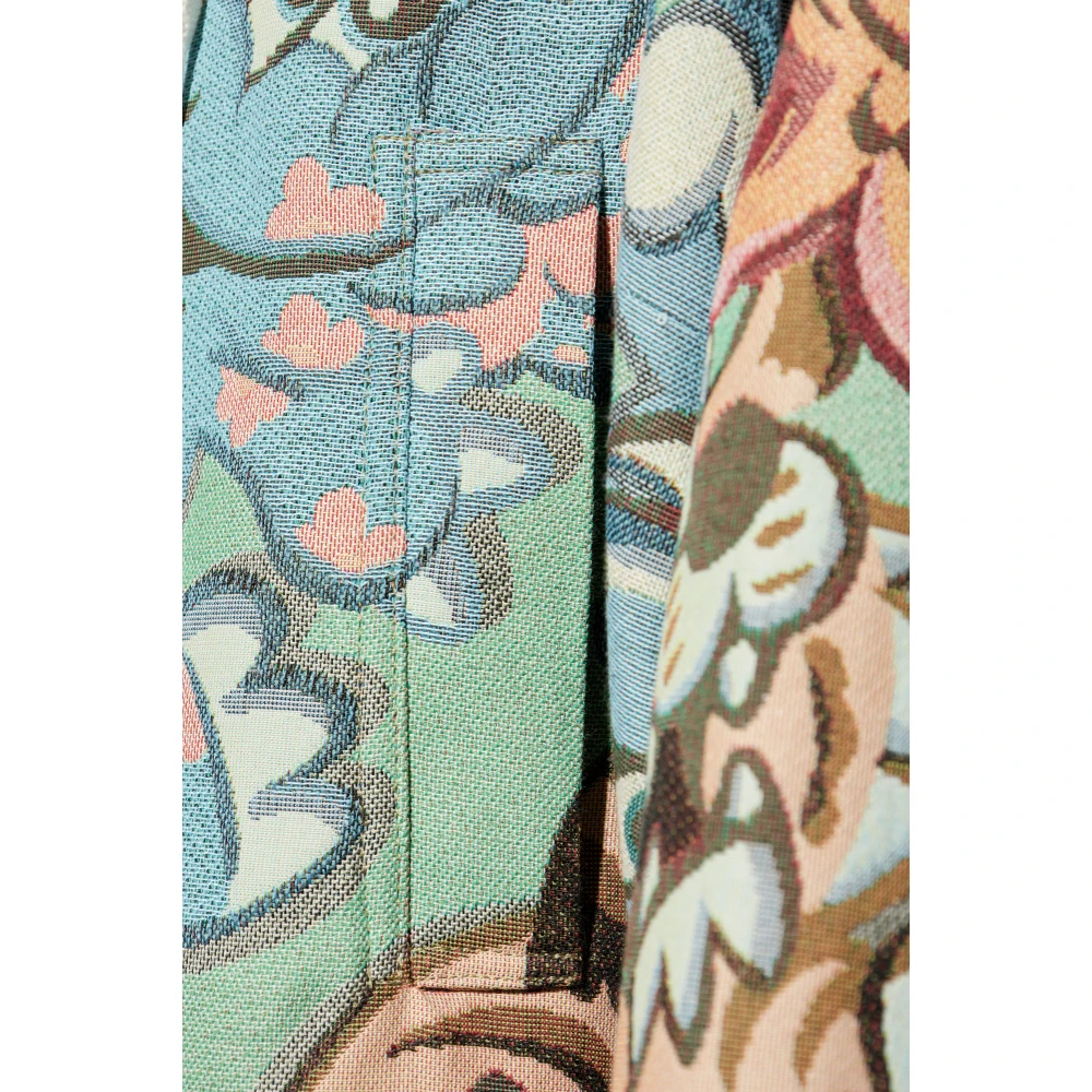 Kenzo Gestreepte jas met capuchon Multicolor Heren