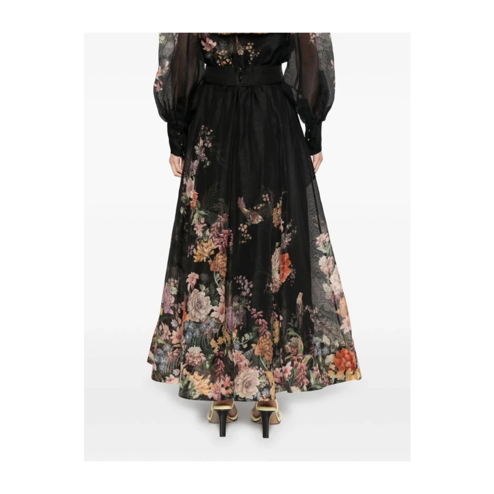 Zimmermann Pavilion Midi Rok Multicolor Dames