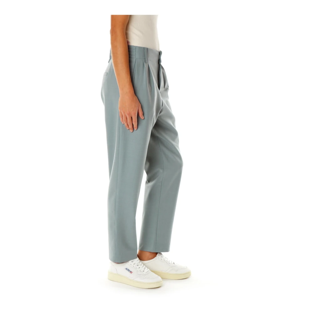 drykorn Klassieke Plooi Broek Green Dames