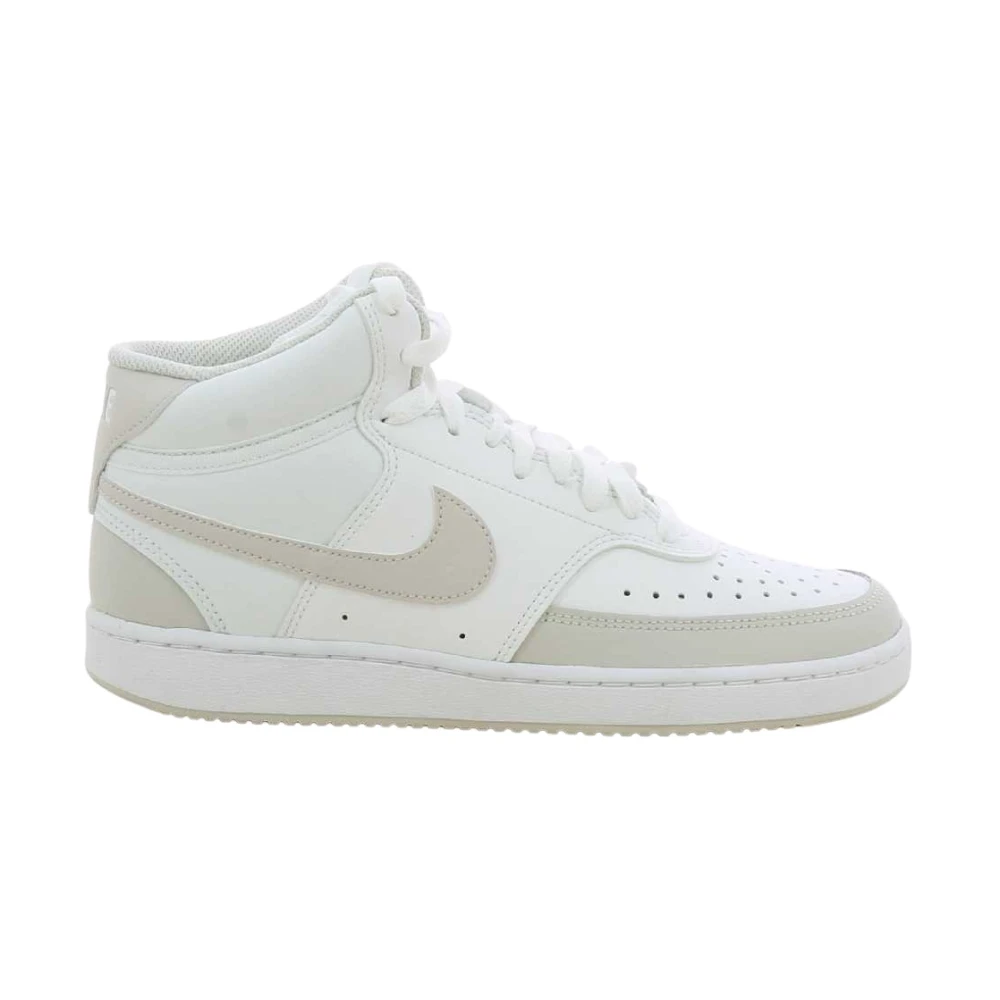 Nike Beige Court Vision Mid Damesschoenen White Dames