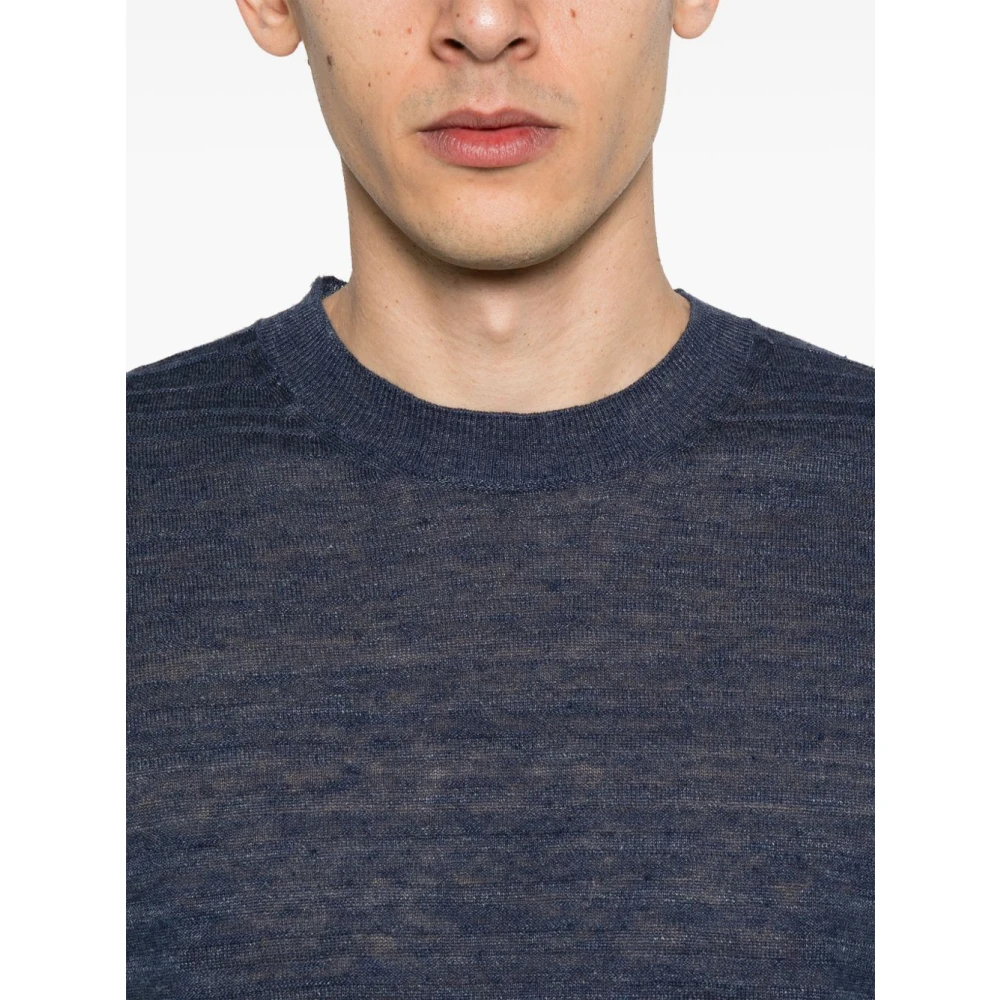 Corneliani Blauwe Sweatshirt Casual Stijl Blue Heren
