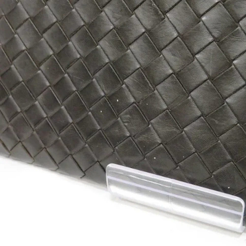 Bottega Veneta Vintage Pre-owned Leather wallets Brown Dames