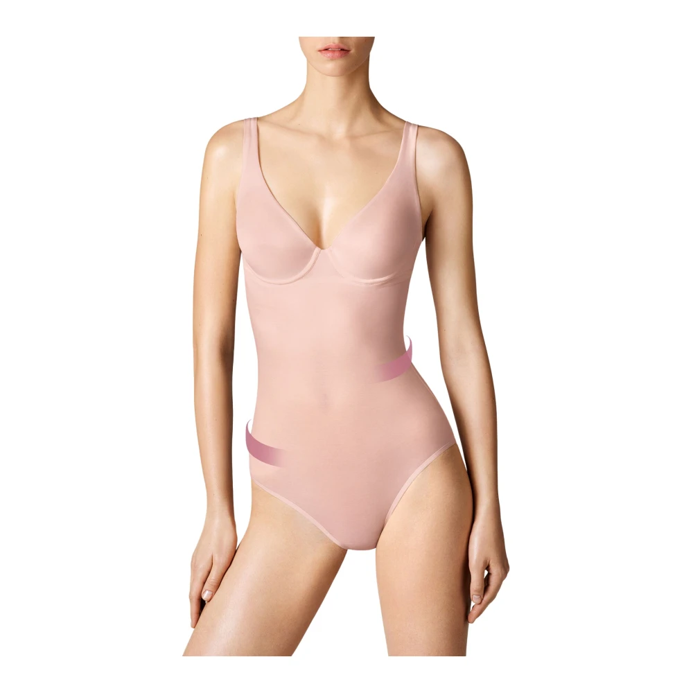 Wolford Rosepowder Forming String Body Pink Dames