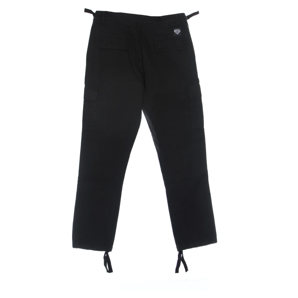 Iuter Zwarte Cargo Broek Ripstop Stof Black Heren