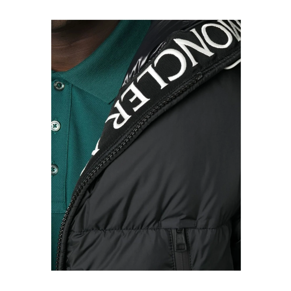 Moncler Montcla Short Down Jacket Black Heren
