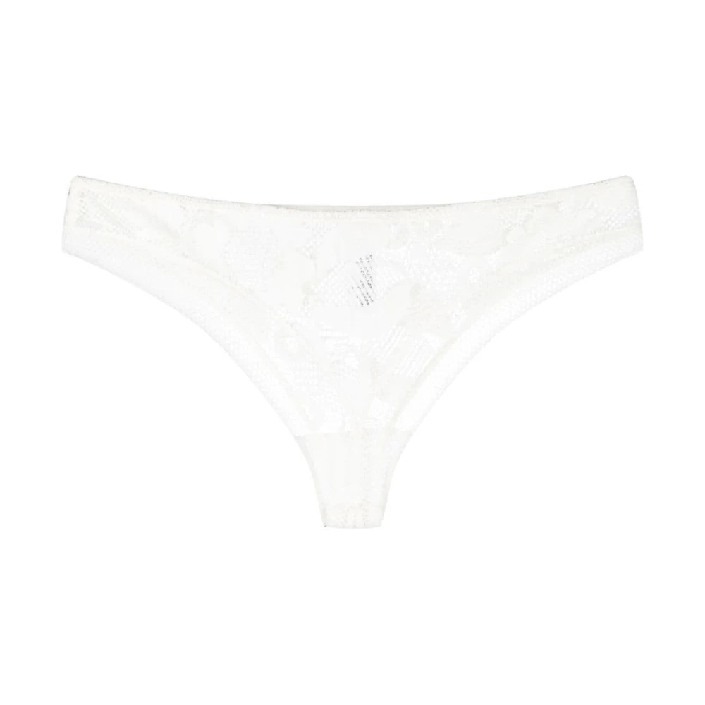 Eres Doorschijnende String Tanga Slip White Dames