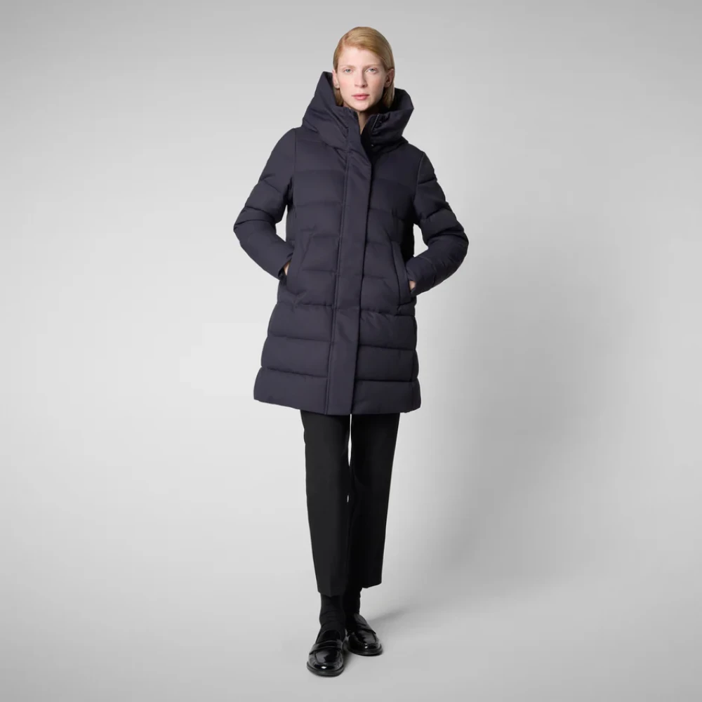Save The Duck Blauwe Pufferjas voor Mannen Blue Dames