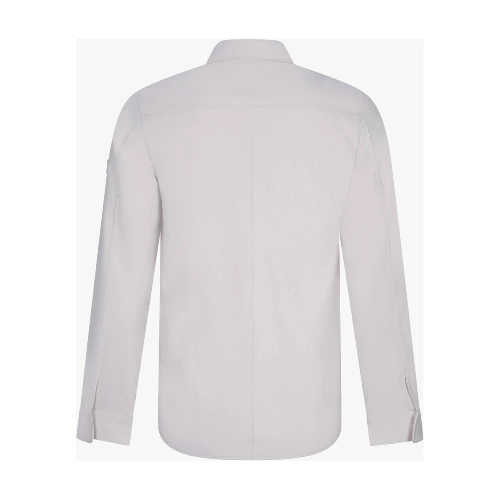 Cavallaro Zelo Overshirt Stijlvolle Casual Shirt White Heren