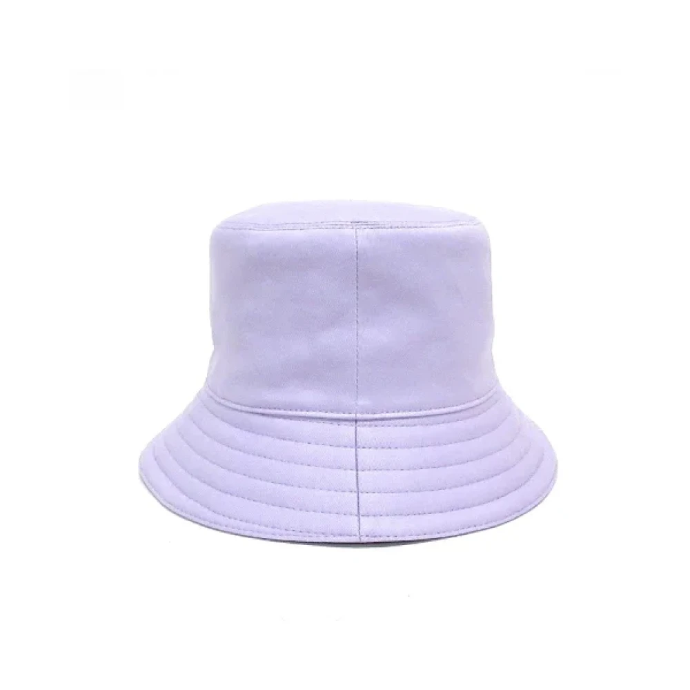 Hermès Vintage Pre-owned Cotton hats Purple Dames
