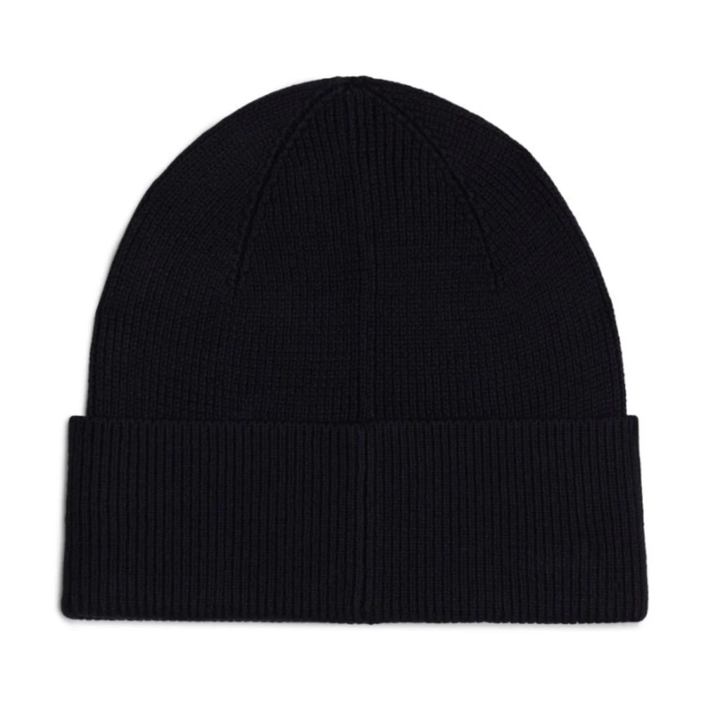 Tommy Hilfiger Foundation Katoenen Beanie Muts Blue Heren
