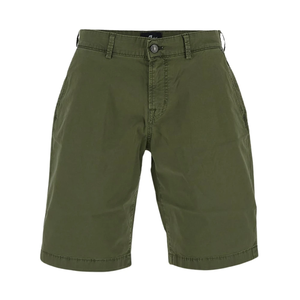 7 For All Mankind Casual Shorts Green Heren