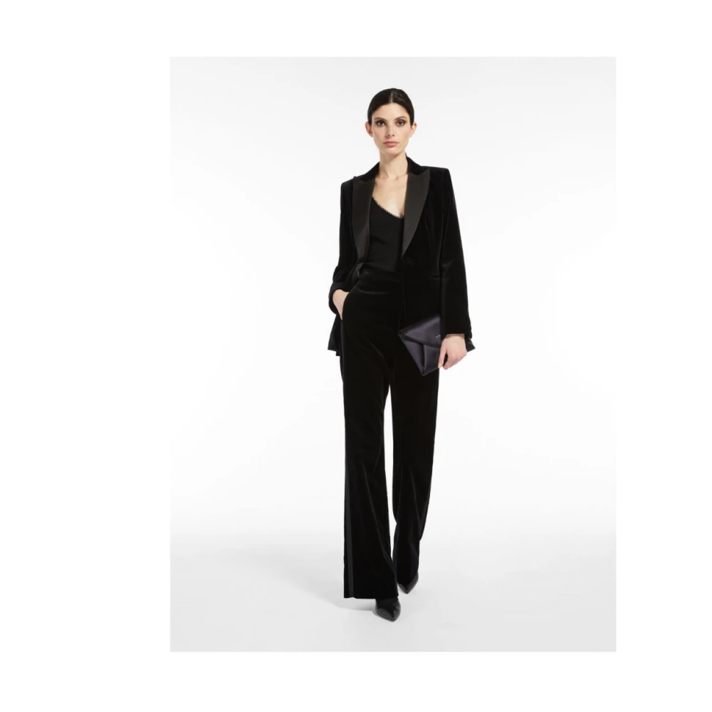 Max Mara Polyester Jumpsuit Black Dames