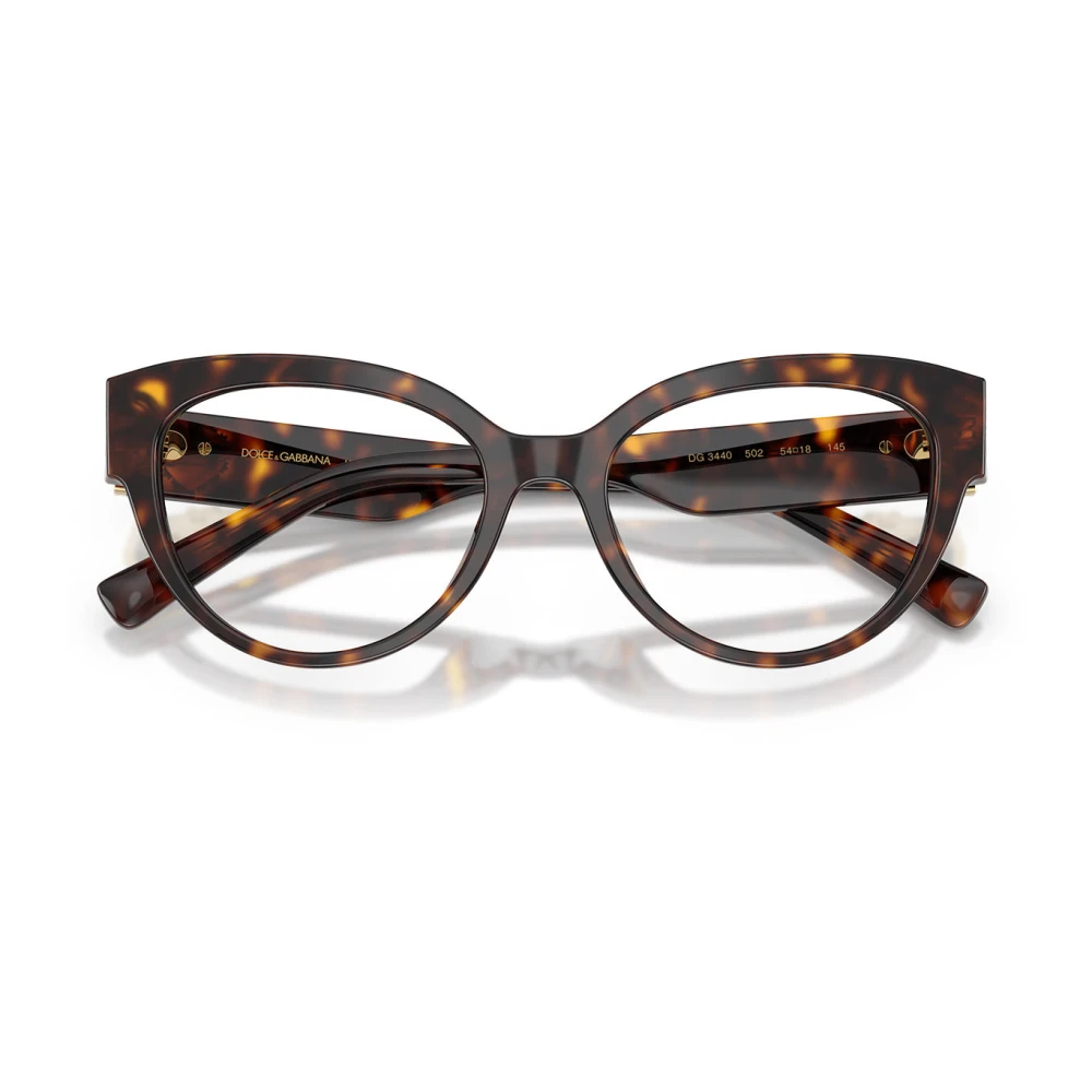 Dolce & Gabbana Women's Brown Dg3440 Cat-Eye Frame - Glasses - 52 Mm - Accessories