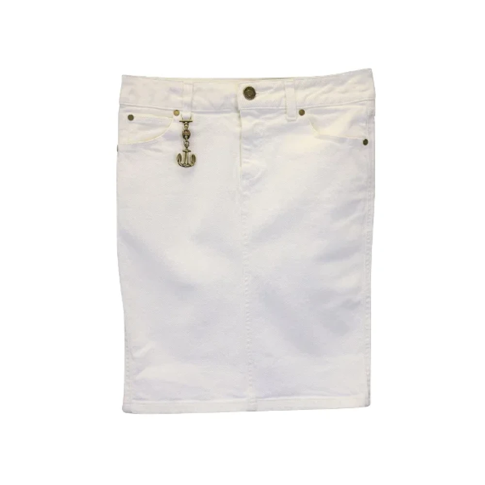 Gucci Vintage Pre-owned Cotton bottoms White Dames