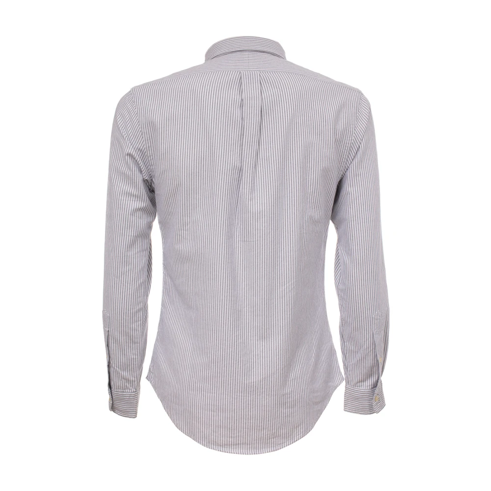Polo Ralph Lauren Slim-Fit Button Down Overhemd Gray Heren