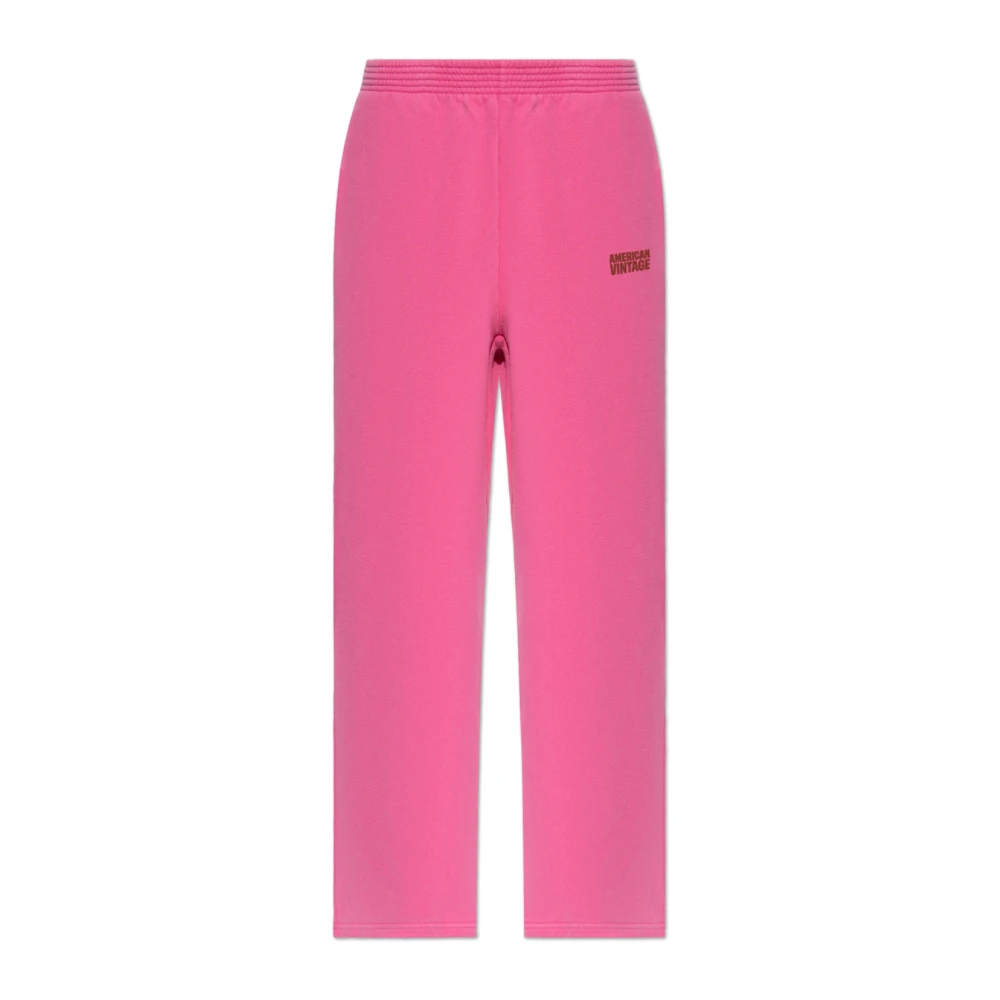American Vintage Damen Rosa Hosen, Xsgröße: