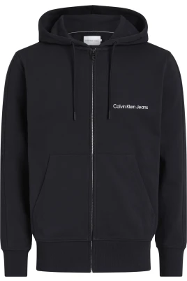 Svart Hoodie Tröja Bomull