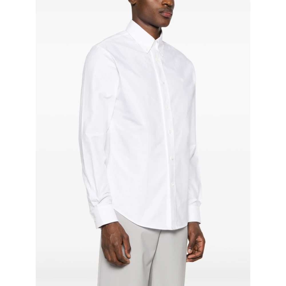 Givenchy Geborduurd 4G Overhemd White Heren