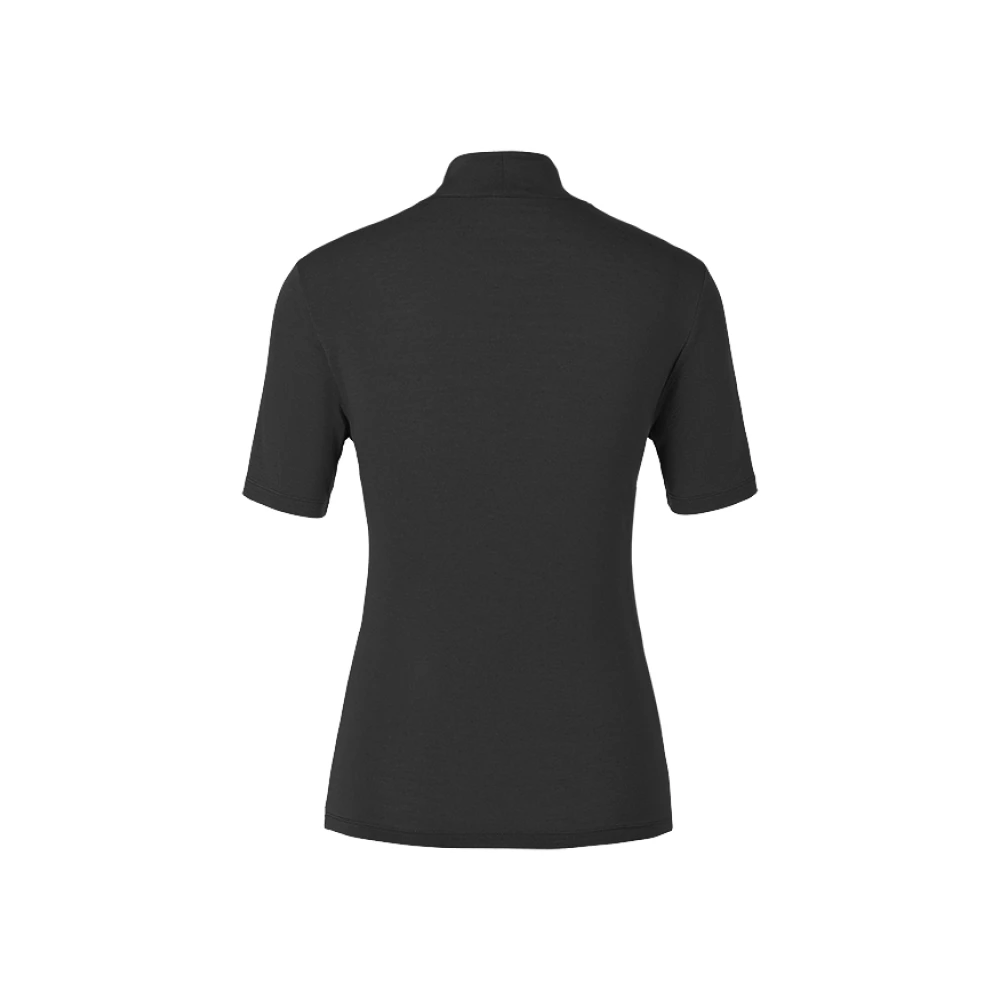 RIANI Elegante dames top met hoge kraag Black Dames