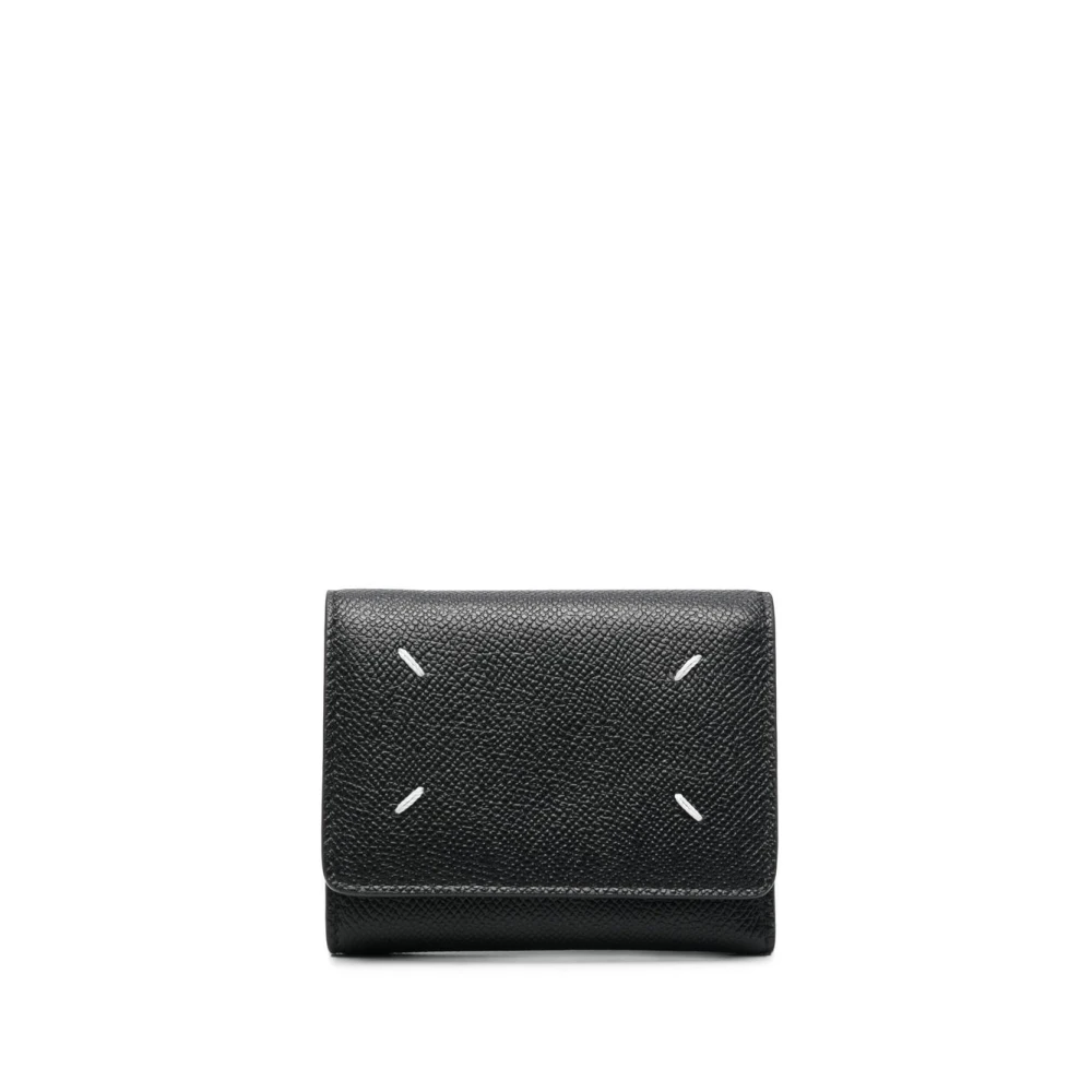 Maison Margiela Black Wallets & Cardholders, Female, One Size, Logo Wallet