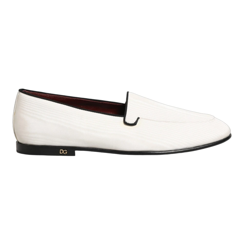 Dolce & Gabbana Men's White Loafers Dress Shoes - Loafers - 7 Uk - Shoes