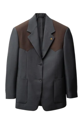 Wool-Mohair Blazer