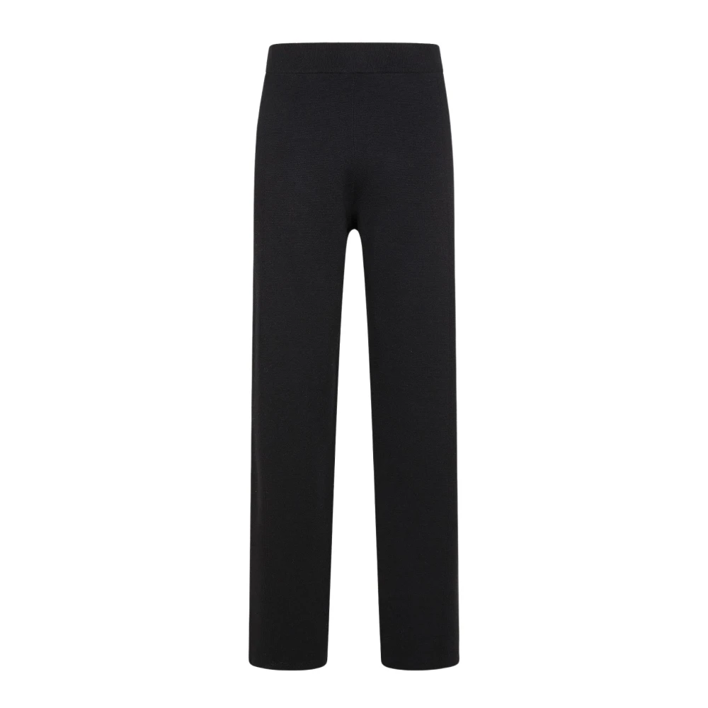 Seventy Zachte stoffen broek voor eigentijdse vrouwen Black Dames