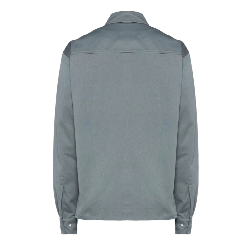 A-Cold-Wall Leisteen Grijs Twill Overhemdjasje Gray Heren