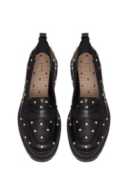Rode mod loafers