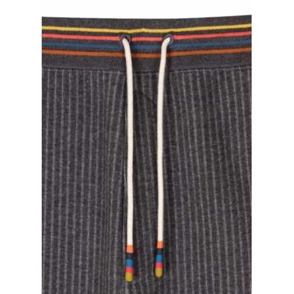 Paul Smith Gestreepte Grijze Thuisbroek Gray Heren